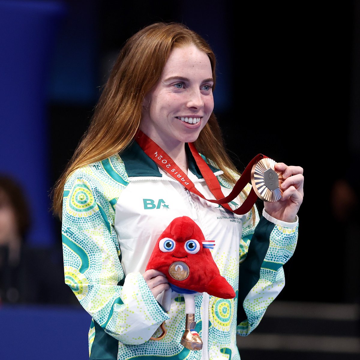 BRONZE FOR BEECROFT 🥉💥 Emily Beecroft has claimed BRONZE in the Women's S9 100 metres Butterfly Final. 

It was the first individual medal of the Games for the Sunshine Coast swimmer who was also part of Australia's GOLDEN Mixed 34 Points 4x100 metres Medley Relay team.
