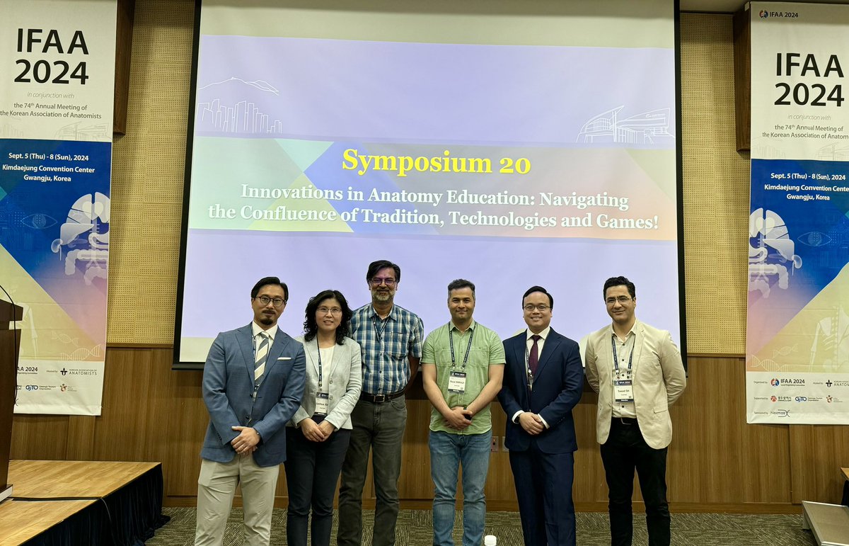 Digital Anatomy Symposium at IFAA, Gwangju, South Korea