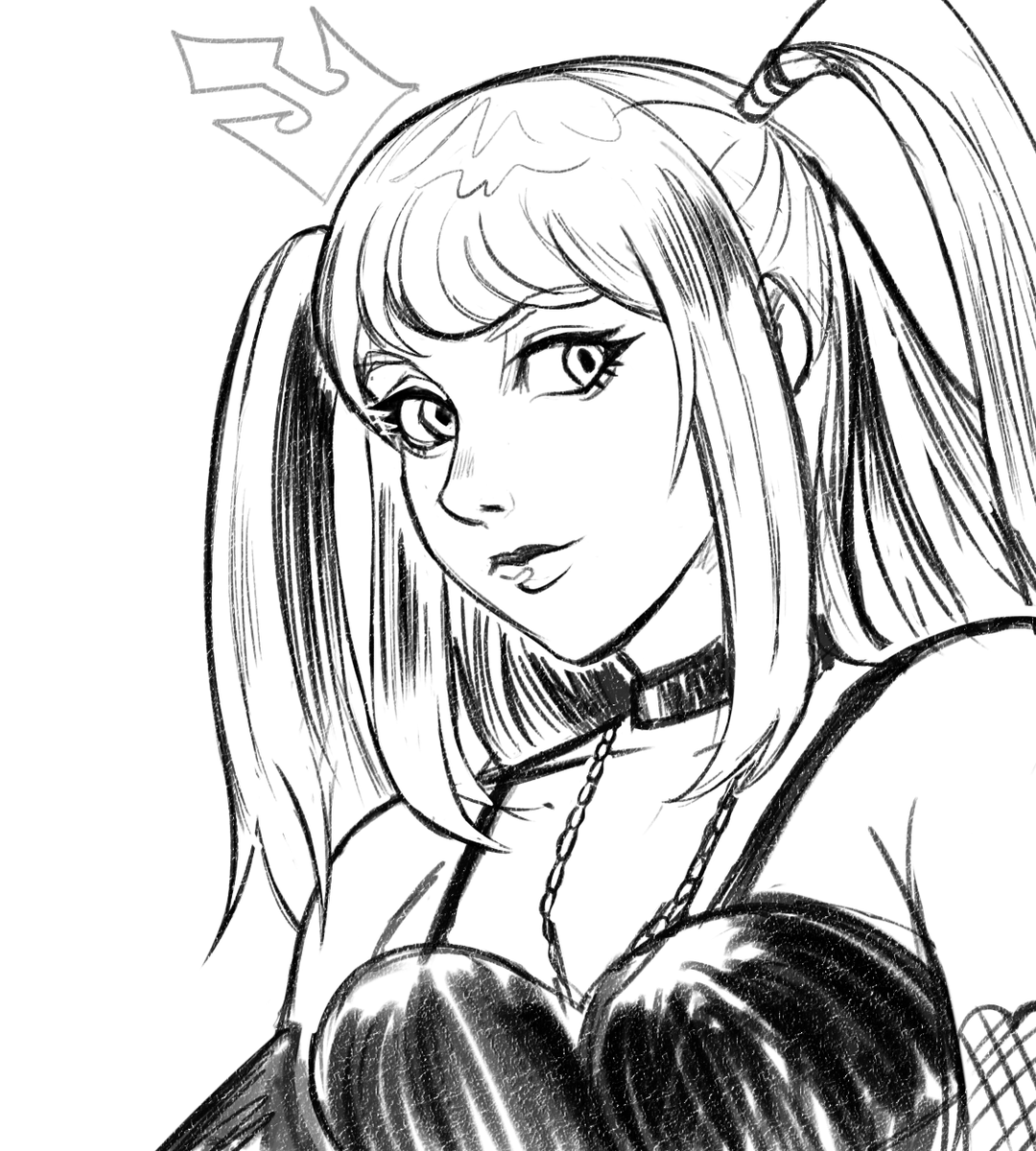 Im_BlueLine's tweet image. i really like to do ink stuff in digital