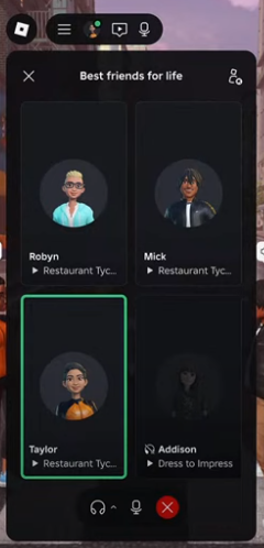 RobloxItaNews's tweet image. Tra non molto i giocatori avranno la possibilità di creare il proprio Party con i propri amici. Ciò permette di interagire e giocare insieme. 

#RDC24 #Roblox #RobloxIta