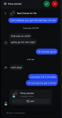 RobloxItaNews's tweet image. Tra non molto i giocatori avranno la possibilità di creare il proprio Party con i propri amici. Ciò permette di interagire e giocare insieme. 

#RDC24 #Roblox #RobloxIta