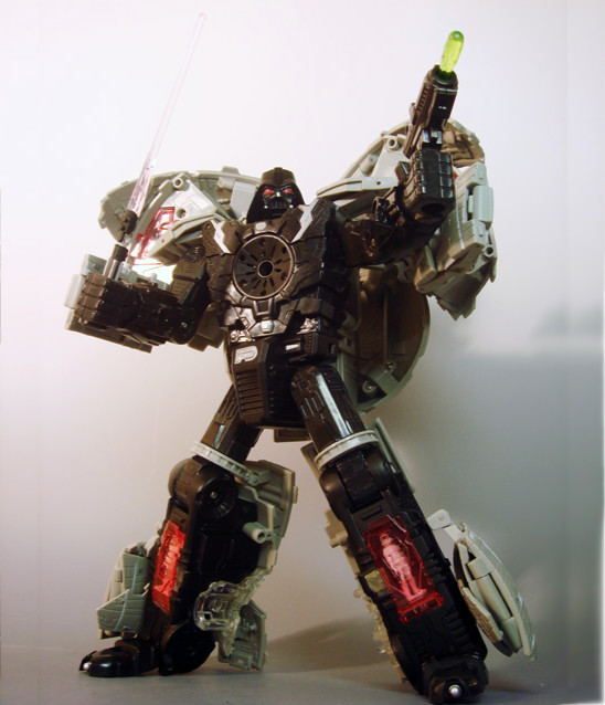 い*る様 スターウォーズトランスフォーマーDX デススター/ダース