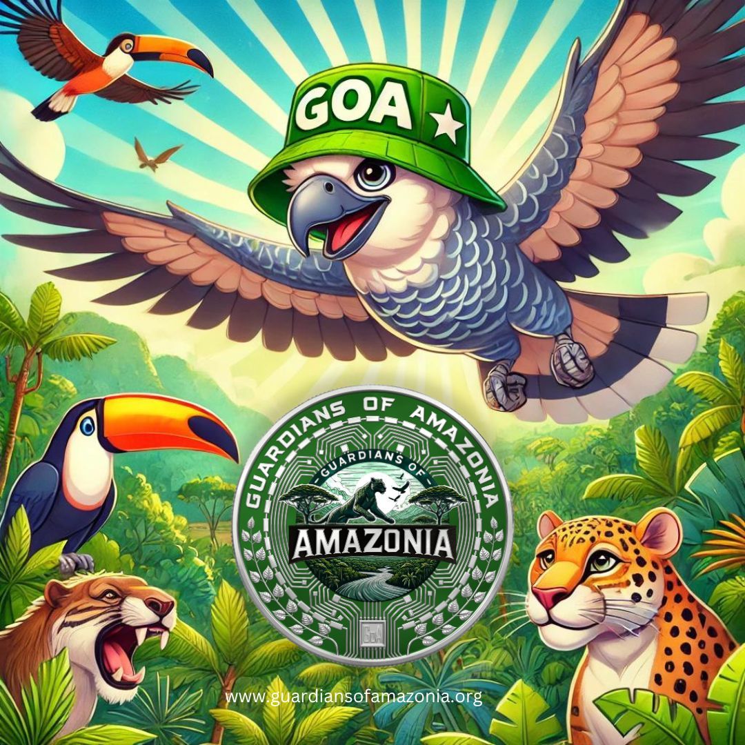 GuardofAmazonia's tweet image. Join the Guardians of Amazonia and become a protector of nature! 🦜🌳 Together, we can safeguard the Amazon&apos;s incredible biodiversity. Our pre-sale starts soon—get ready to make a real-world impact with every token! #GOAPresale #CryptoForConservation #ProtectTheAmazon…