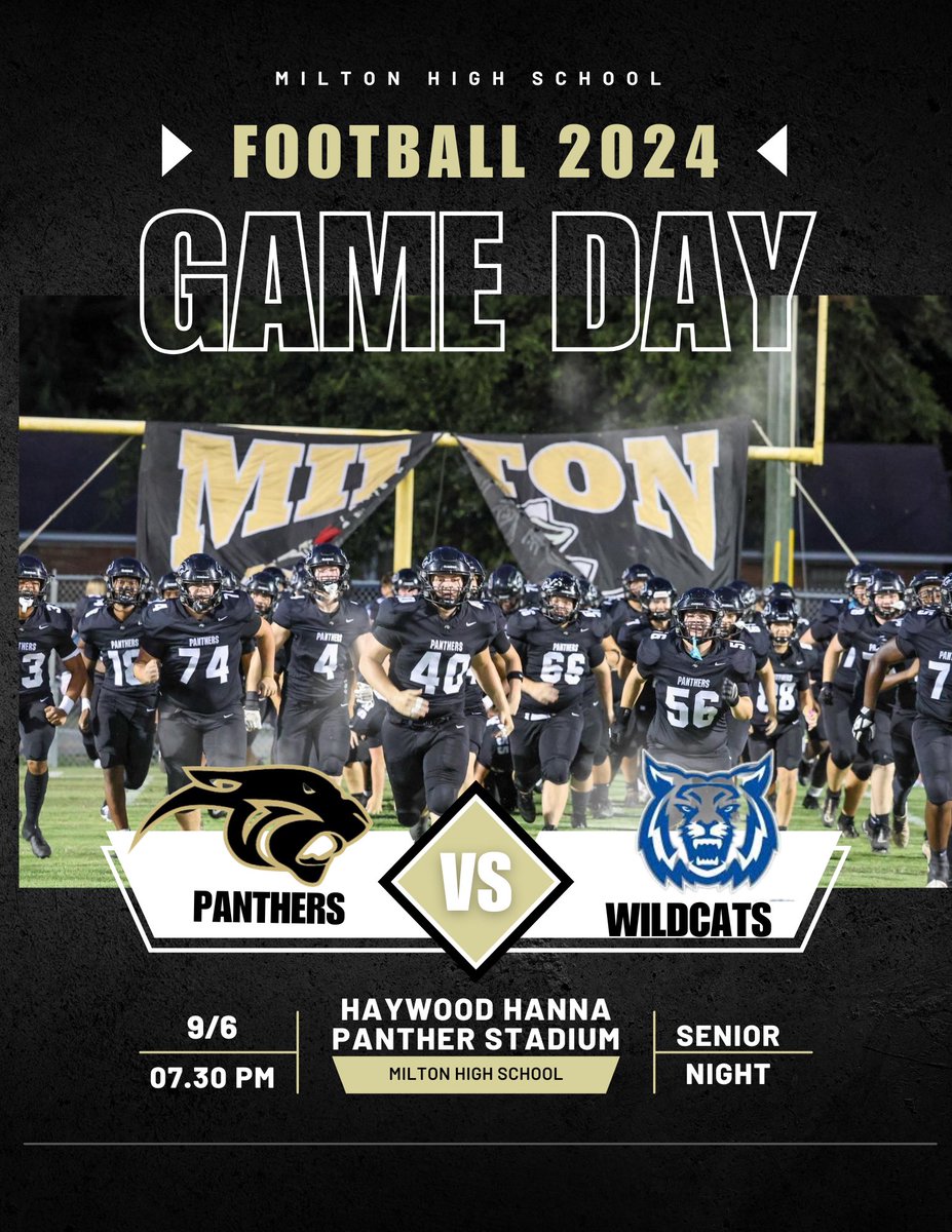 Milton (FL) Panthers Football (@miltonhighfb) on Twitter photo 