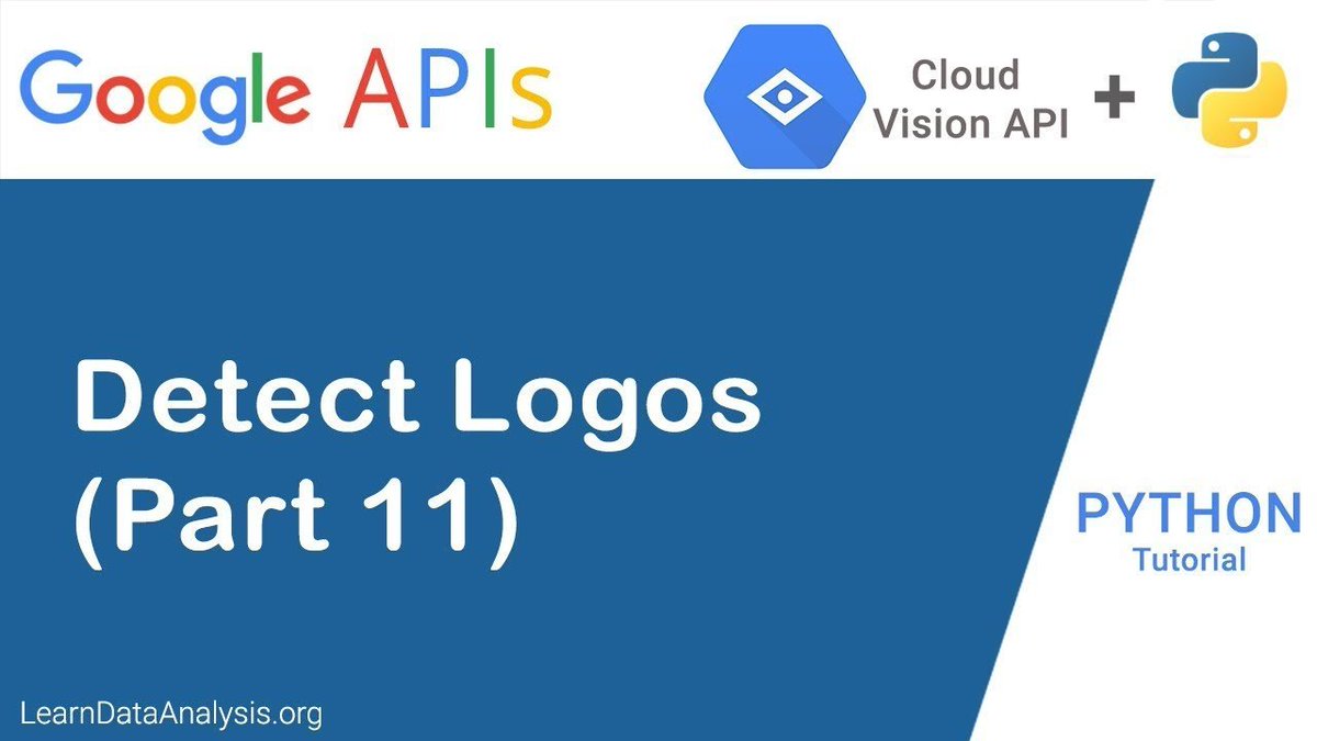 ScrapeLogo's tweet image. Video : Google #VisionAPI in Python (Part 11): #Detect Logos - rite.link/KGI5 👈🏼 Test the #B2BPersonalization #API that does what #BrandFetch can't