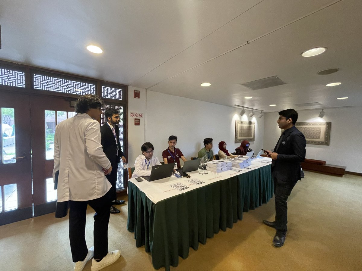 All set to start Day 1 at #ISRC24! 
<a href="/srf_aku/">Student Research Forum</a>