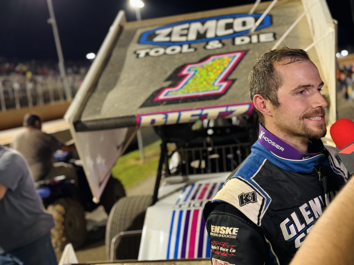 High Limit Racing (@highlimitracing) on Twitter photo How about that drive by @DietzChase2D?!
The York, PA native wheels the <a href="/ZemcoRacing/">Zemco Racing</a> #1Z from 11th-to-3rd for his career-best with @Kubota_USA High Limit Racing at <a href="/PortRoyalSpdway/">Port Royal Speedway #SpeedPalace</a>! How about that drive by @DietzChase2D?!
The York, PA native wheels the <a href="/ZemcoRacing/">Zemco Racing</a> #1Z from 11th-to-3rd for his career-best with @Kubota_USA High Limit Racing at <a href="/PortRoyalSpdway/">Port Royal Speedway #SpeedPalace</a>!