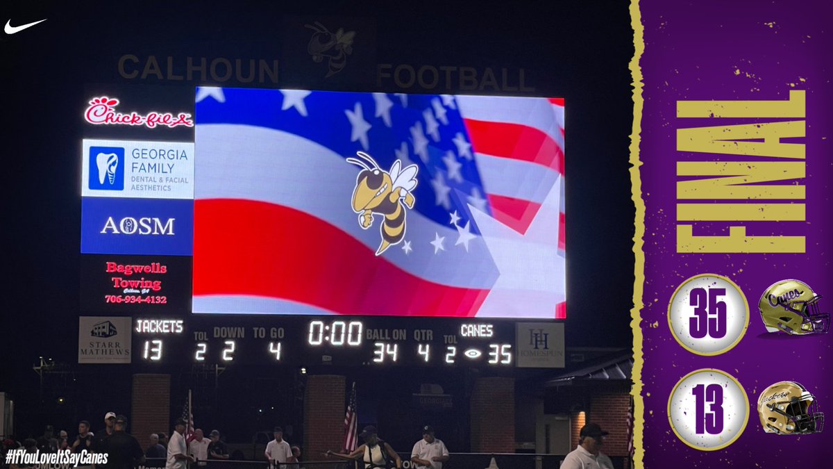 CHSHurricaneFB's tweet image. #CanesWin