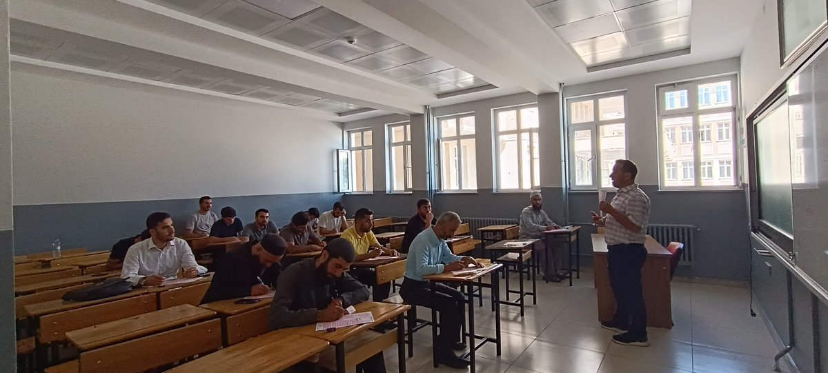 EHAD Van Şubesi olarak 2024 DHBT kursumuza büyük bir ilgiyle devam ediyoruz! 📚
06.09.2024 Cuma günü üçüncü deneme sınavımızı başarıyla gerçekleştirdik. Sınav sürecinde bir adım daha atmış olduk.
Başarı için adım adım ilerlemeye devam! <a href="/ehadgm/">EHAD</a> 
<a href="/ehadgm_kadinlar/">EHAD Genel Merkez Kadınlar Komisyonu</a>
#dhbt2024