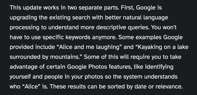 Google Photos Is Getting a Gemini Infusion to Power Its Search https://t.co/RM4537ugLz https://t.co/