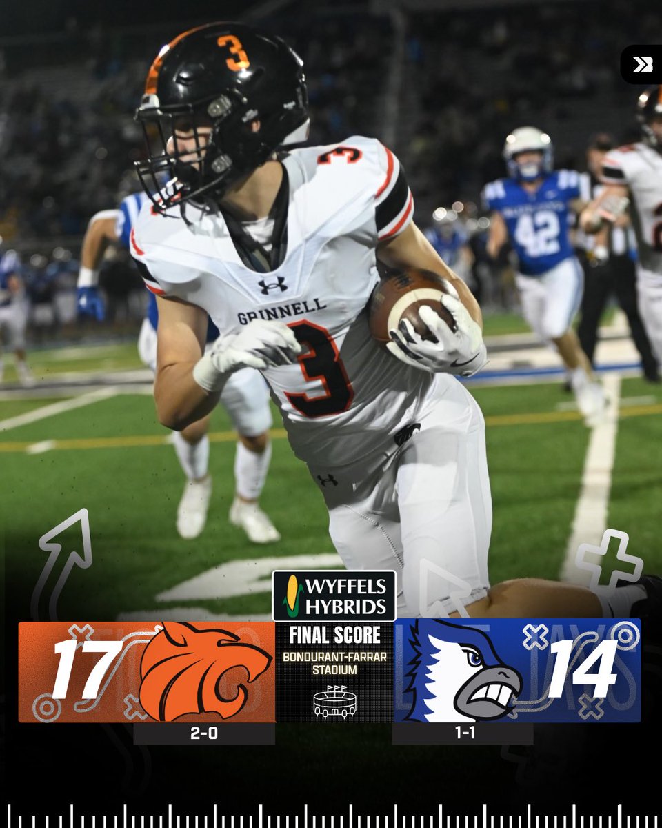 🚨FINAL SCORE🚨

GRINNELL DEFEATS THE BLUE JAYS TO BECOME 2-0 🔥

📸: Tyler Walker