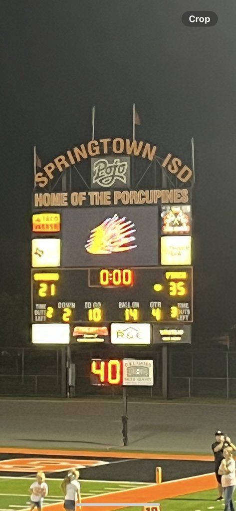 That's a wrap! Great game, Porcupines! #POJO