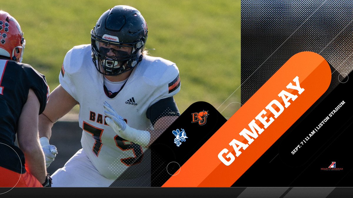 FB: SEASON OPENER!!

Kicking off the 2024 season at home, #17 <a href="/BakerU_Football/">Baker University Football</a> hosts St. Ambrose for a Saturday morning matchup in Liston!

📍 Don Parker Field/Liston Stadium
⏰ 11:00 AM
📊 bit.ly/4eh2DqR
🎥 bit.ly/3mBcSfm