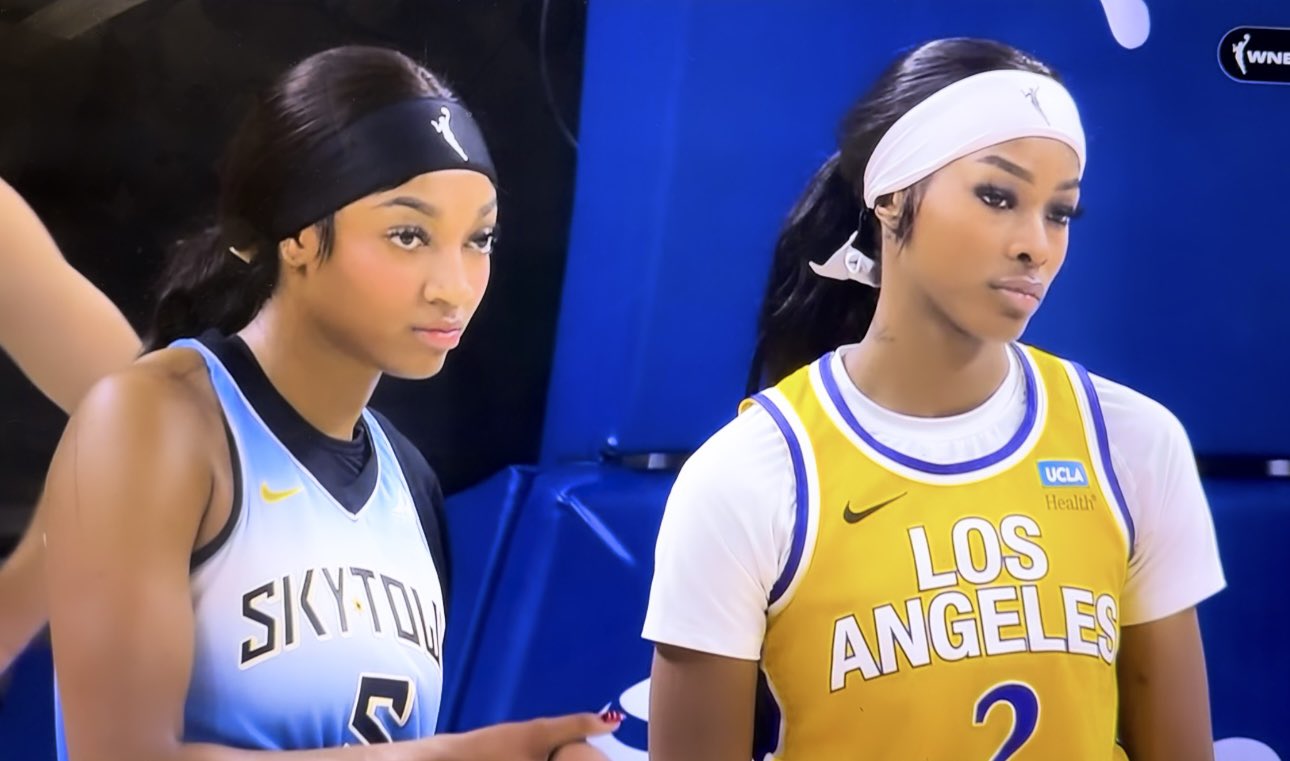 Jadyn ♱ on X: "Angel Reese and Rickea Jackson everyone.  https://t.co/U4aHyiPdT1" / X