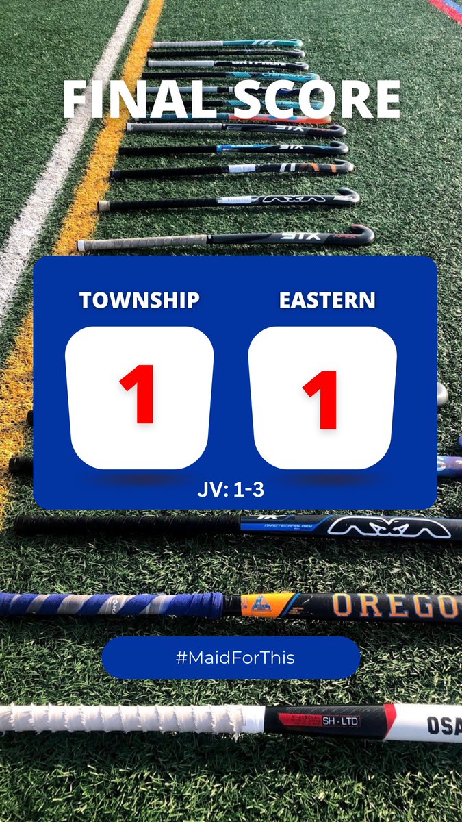 Twp_FieldHockey's tweet image. Absolute LIGHTS OUT game but the whole team!!! Keep those heads up ladies

#MaidForThis | #TheRealSisterhood