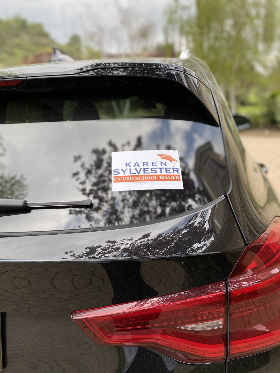 Yard signs! Car clings! Will deliver in any weather. Request yours at Sylvester4Schoolboard.com or message me.