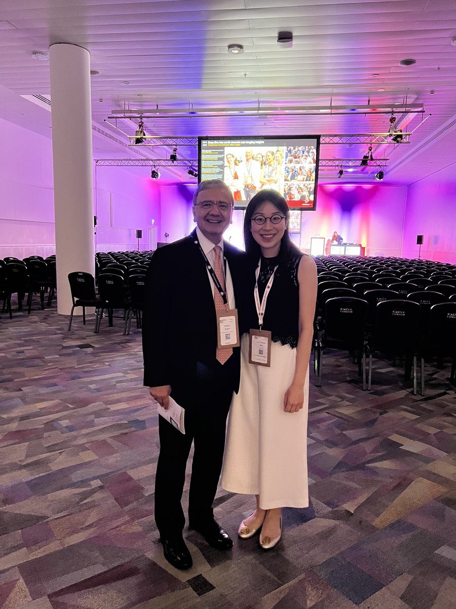 Inspiring and humbling to meet some of my heroes in cardiology 🤩🙌🏻🫀 <a href="/hahn_rt/">RTHahnMD</a> <a href="/WilliamZoghbi/">WilliamZoghbi</a> #ESCCongress