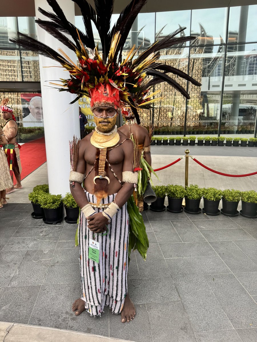 ctrlamb's tweet image. At APEC Haus, Port Moresby, for Pope Francis’ address to the political &amp;amp; civic leaders of #PapuaNewGuinea #7September