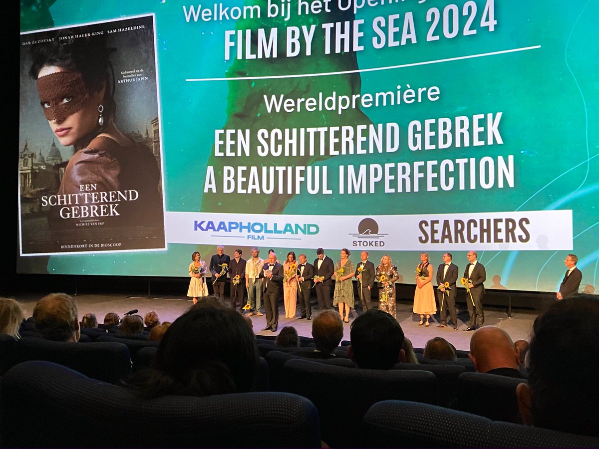 Drukbezochte, mooie start van de 26ste editie van @filmbtsea ,met de wereldpremière van ‘Een schitterend gebrek’. @JanDoense <a href="/gem_vlissingen/">Gemeente Vlissingen</a> <a href="/provzeeland/">Provincie Zeeland</a>