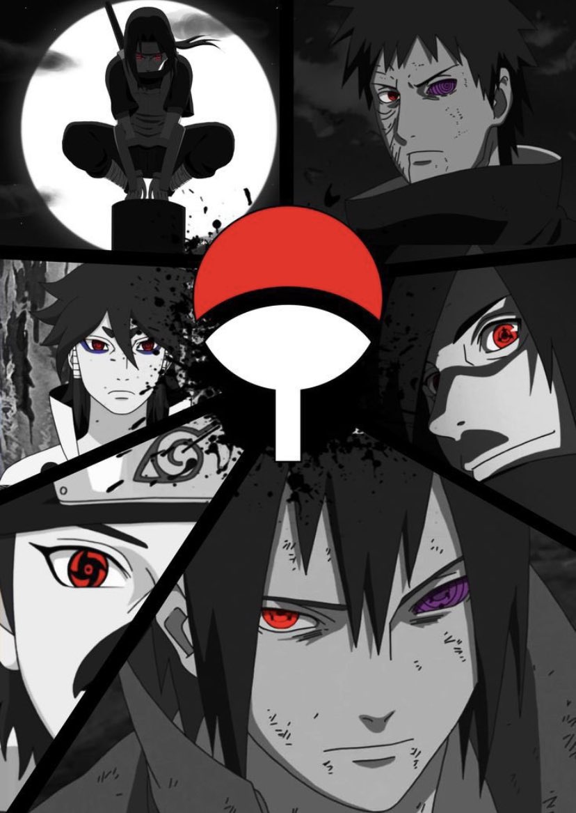 NarutoDaily_'s tweet photo. The Uchiha clan https://t.co/G8iCo8h8Hg