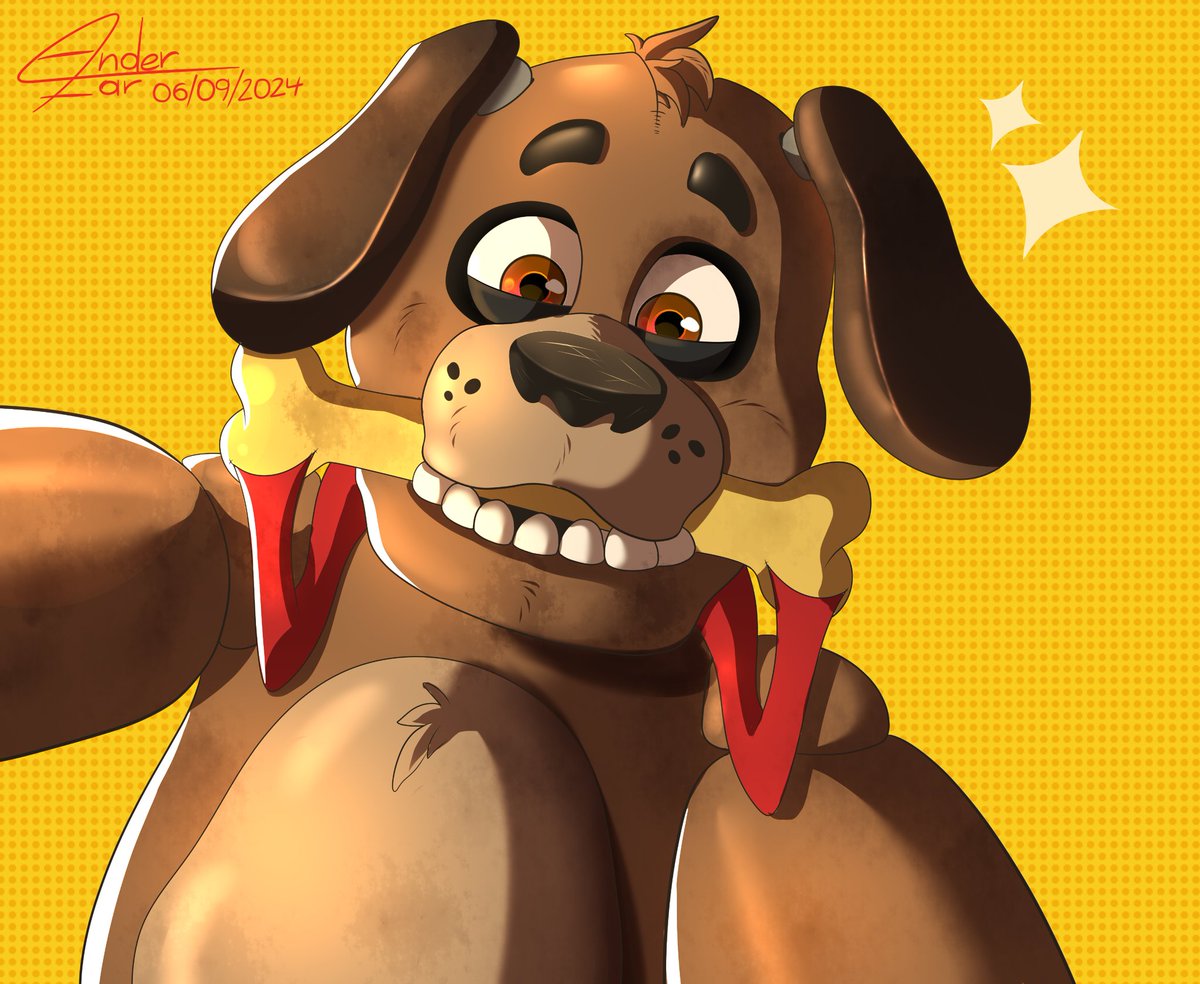 anderfar_art's tweet image. Quick drawing of Sparky 🐶🦴
#FNaF #FNaFfanart #freddyfazbear #Sparky #fnafsparky