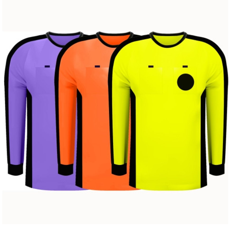 VictoriaGooner's tweet image. Opening weekend for the 2024 @NCAASoccer regular season, Official Sports have debuted their new NCAA referee kits. Three color combinations with black shorts and socks. #NCAASoccer