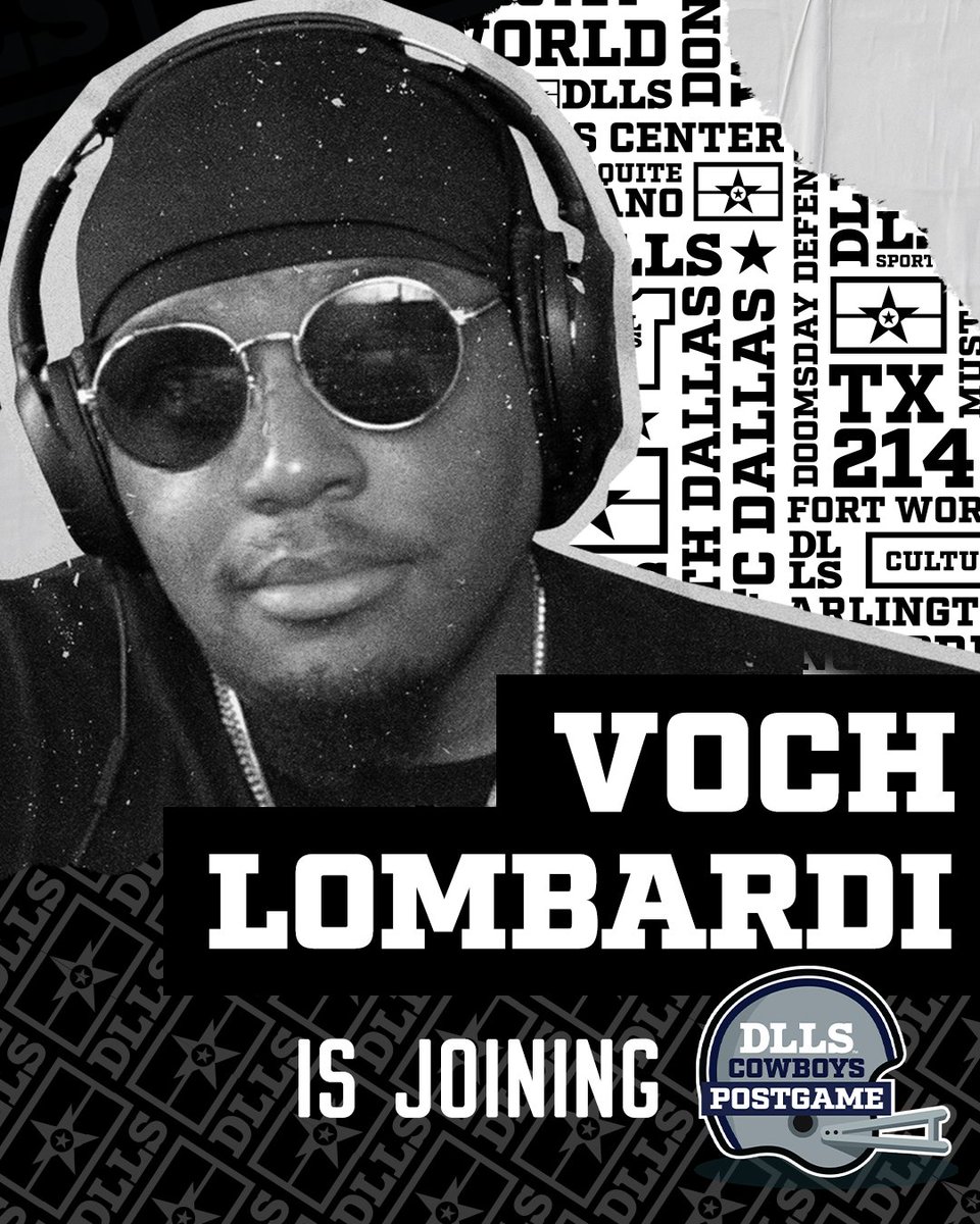 IT'S OFFICIAL!!! Me &amp; <a href="/DLLS_Sports/">DLLS Sports</a> are coming together to give the streets the best Cowboys post game show on the internet. Be sure yall tap in to youtube.com/<a href="/DLLS_Sports/">DLLS Sports</a> after the game for a good time. Salute

@DLLS_Sports <a href="/DLLS_Cowboys/">DLLS Cowboys</a>