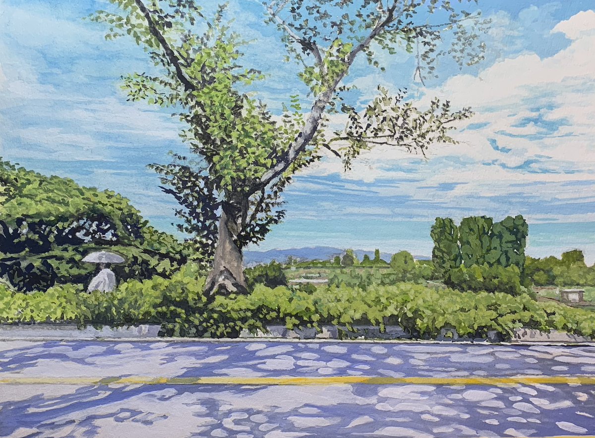 painter_ojifu's tweet photo. Yokohama field

無くなりつつある風景

国際花博とテーマパークの開発工事が本格化してきた　上瀬谷通信帯周辺は塀で囲われ以前のように忍びこむことが出来なくなってしまった　残念！😢

#絵画 #アート #イラスト #アニメ #art #artgallery #artworks #Watercolor  #田園風景 

Water color gouache https://t.co/qS1I99cMsr
