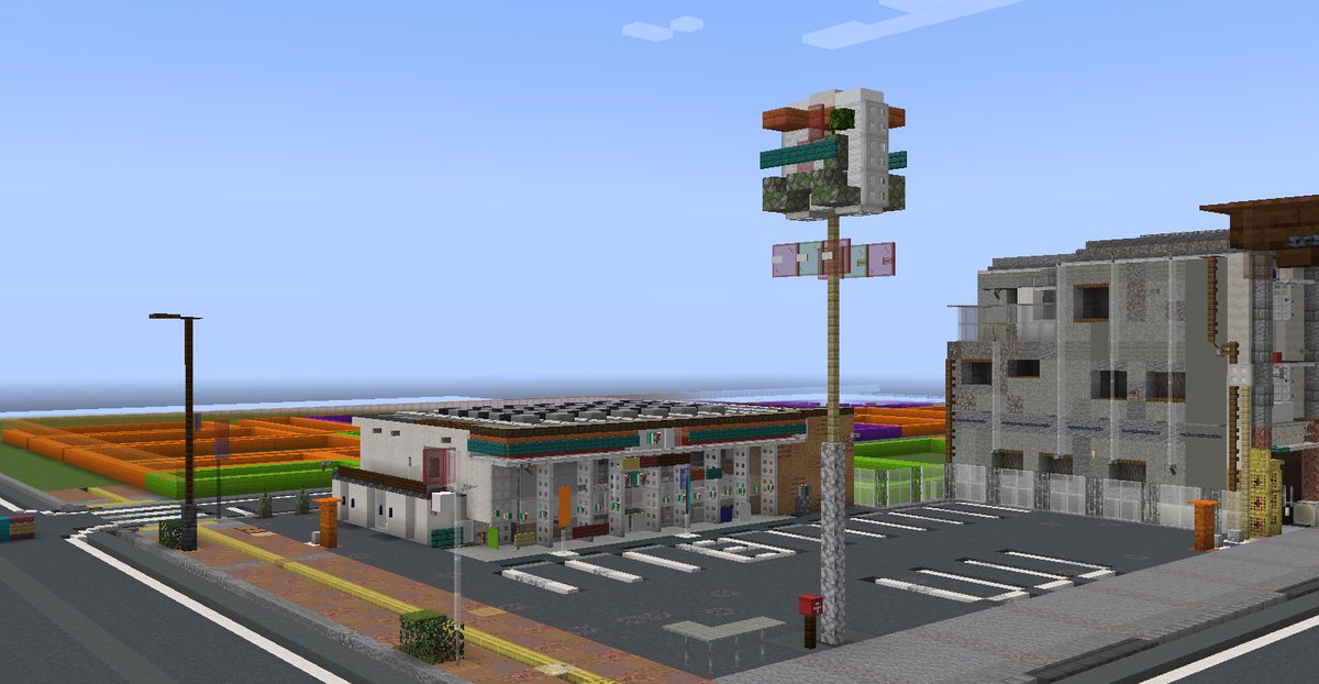 コンビニ
#Minecraft  #OzawaCity
