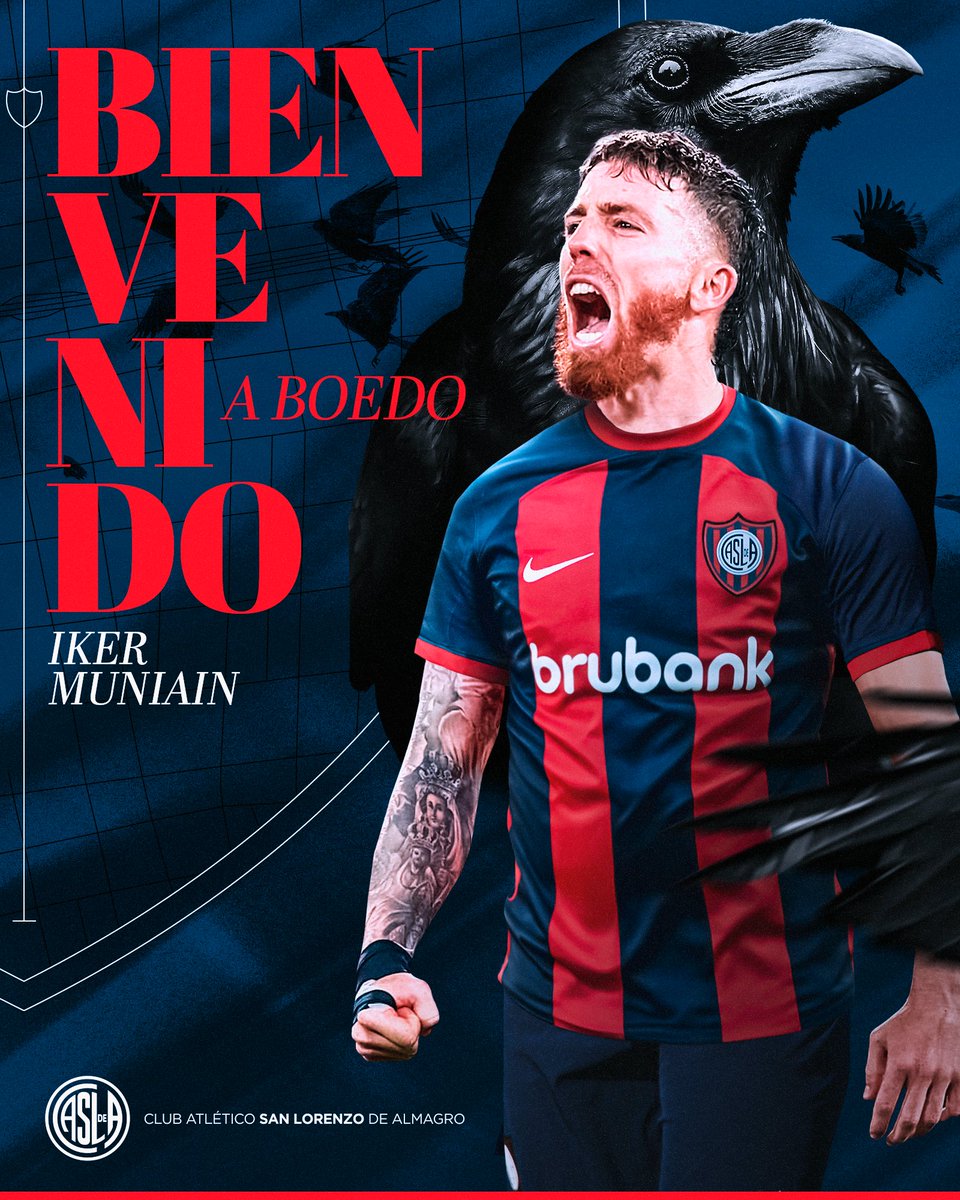 Boedo 🤝 Bilbao.

Cuidaremos a su capitán, <a href="/AthleticClub/">Athletic Club</a> 💙❤️