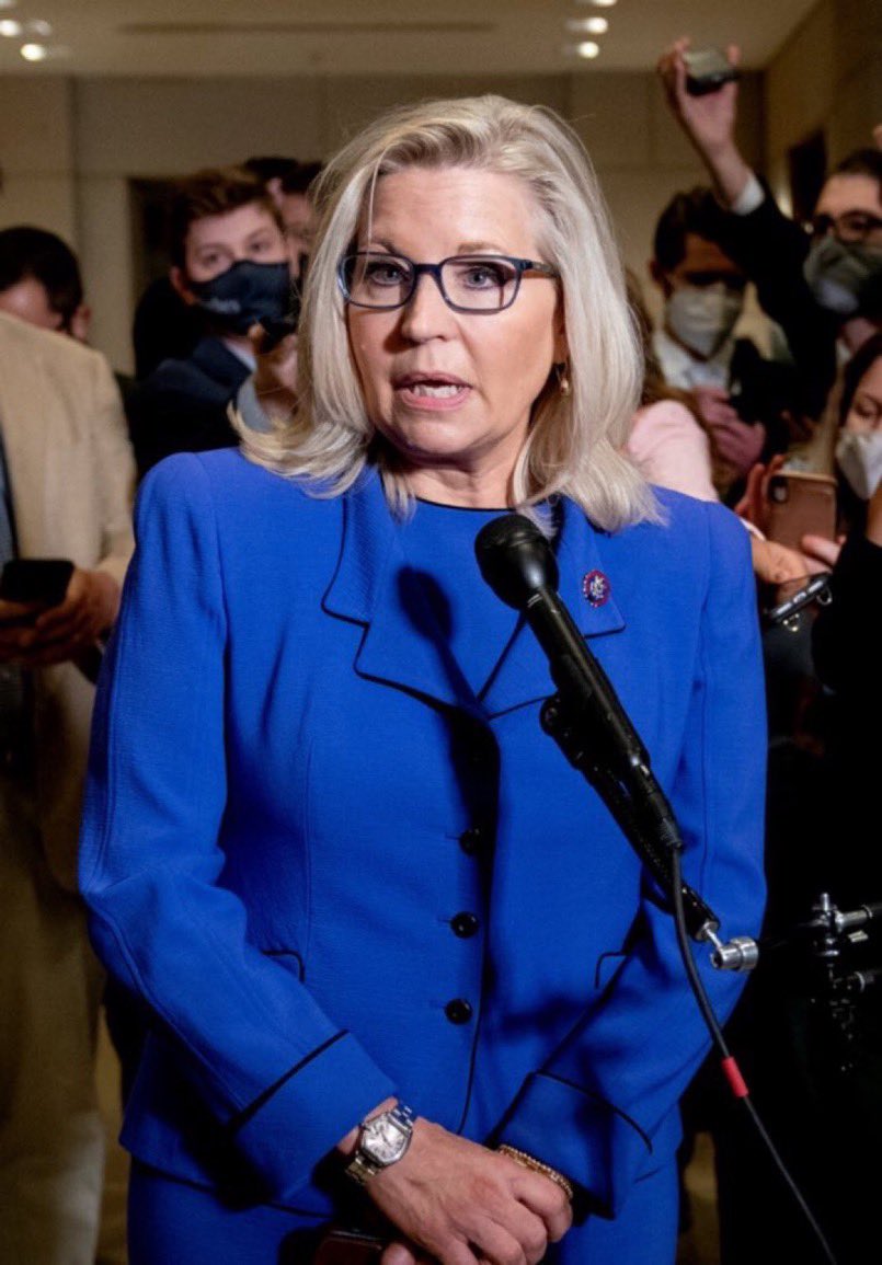 GuntherEagleman's tweet image. Who else thinks Liz Cheney should go to prison for destroying J6 evidence…?