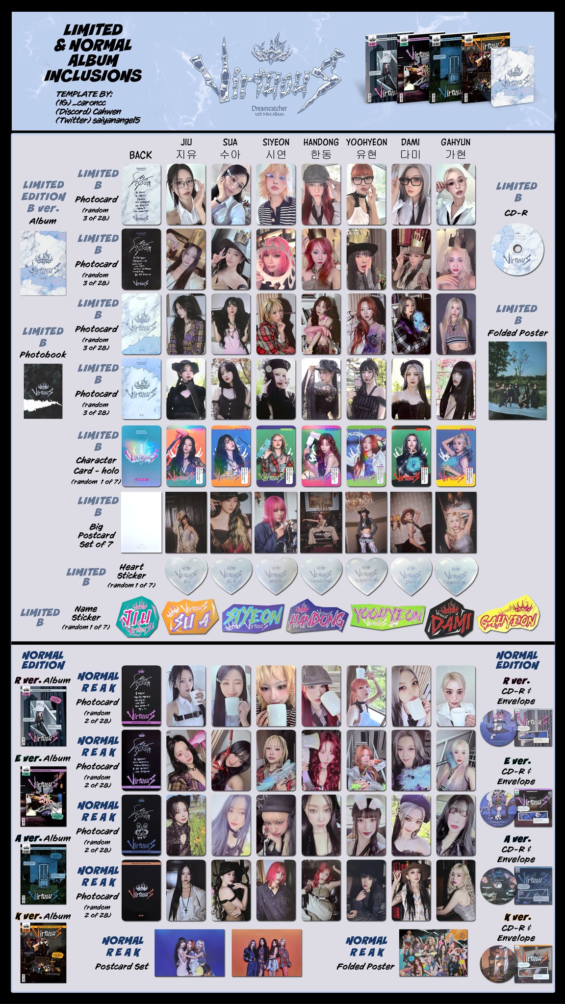 DREAMCATCHER VirtuouS whoop サイン ガヒョン ポスカ DREAMCATCHER VirtuouS whoop サイン ガヒョン ポスカ