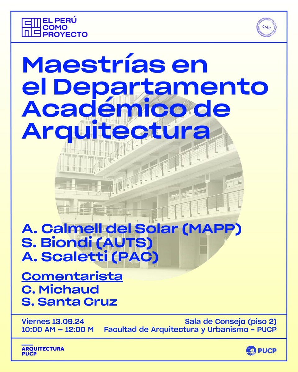 CIAC PUCP tweet media