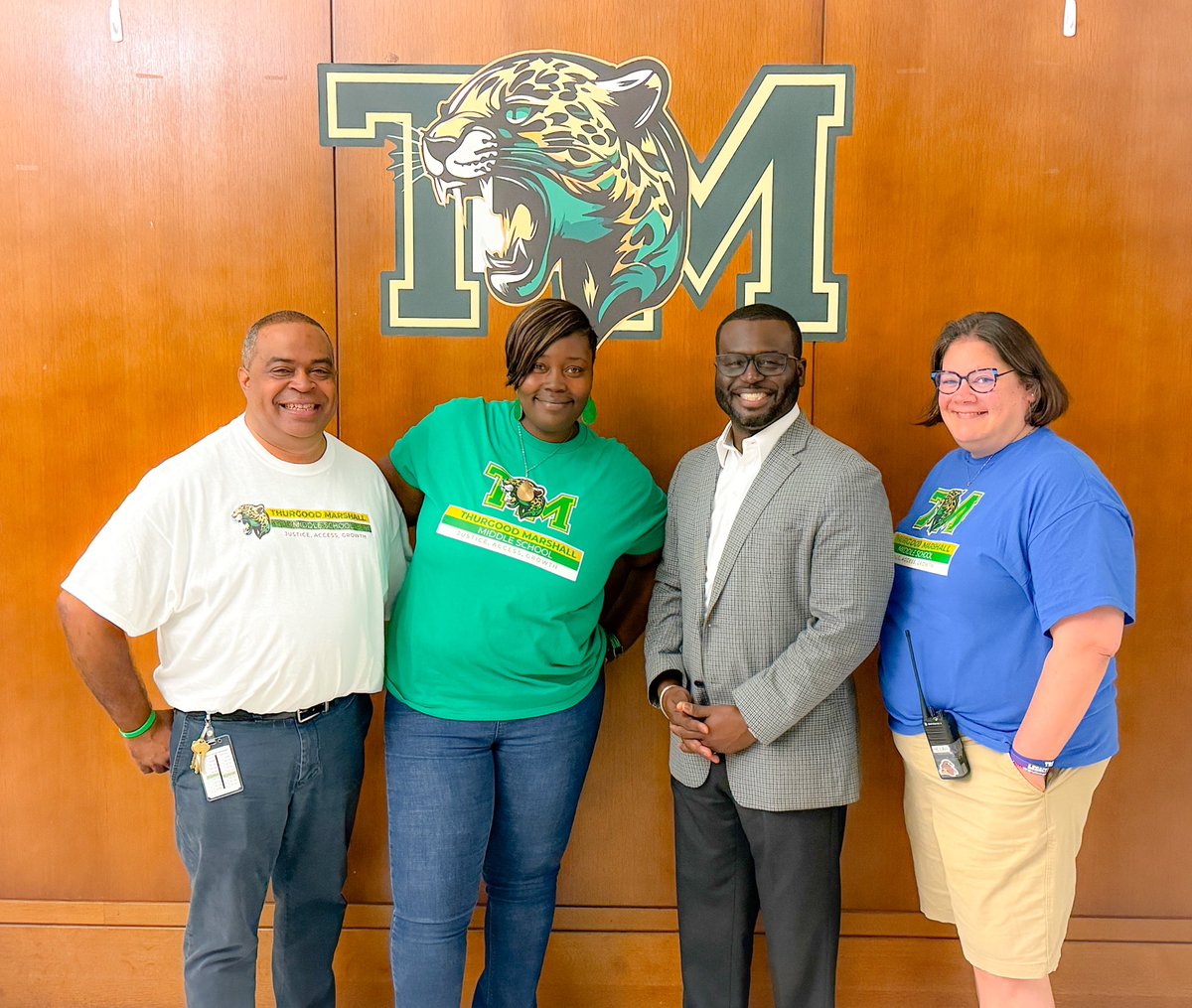 Great start for Principal Burrows and her entire admin team at Thurgood Marshall Middle School, for an outstanding school opening! Her behind-the-scenes hard work and meticulous planning have truly paid off. Here's to a fantastic year ahead. True Leadership making all the