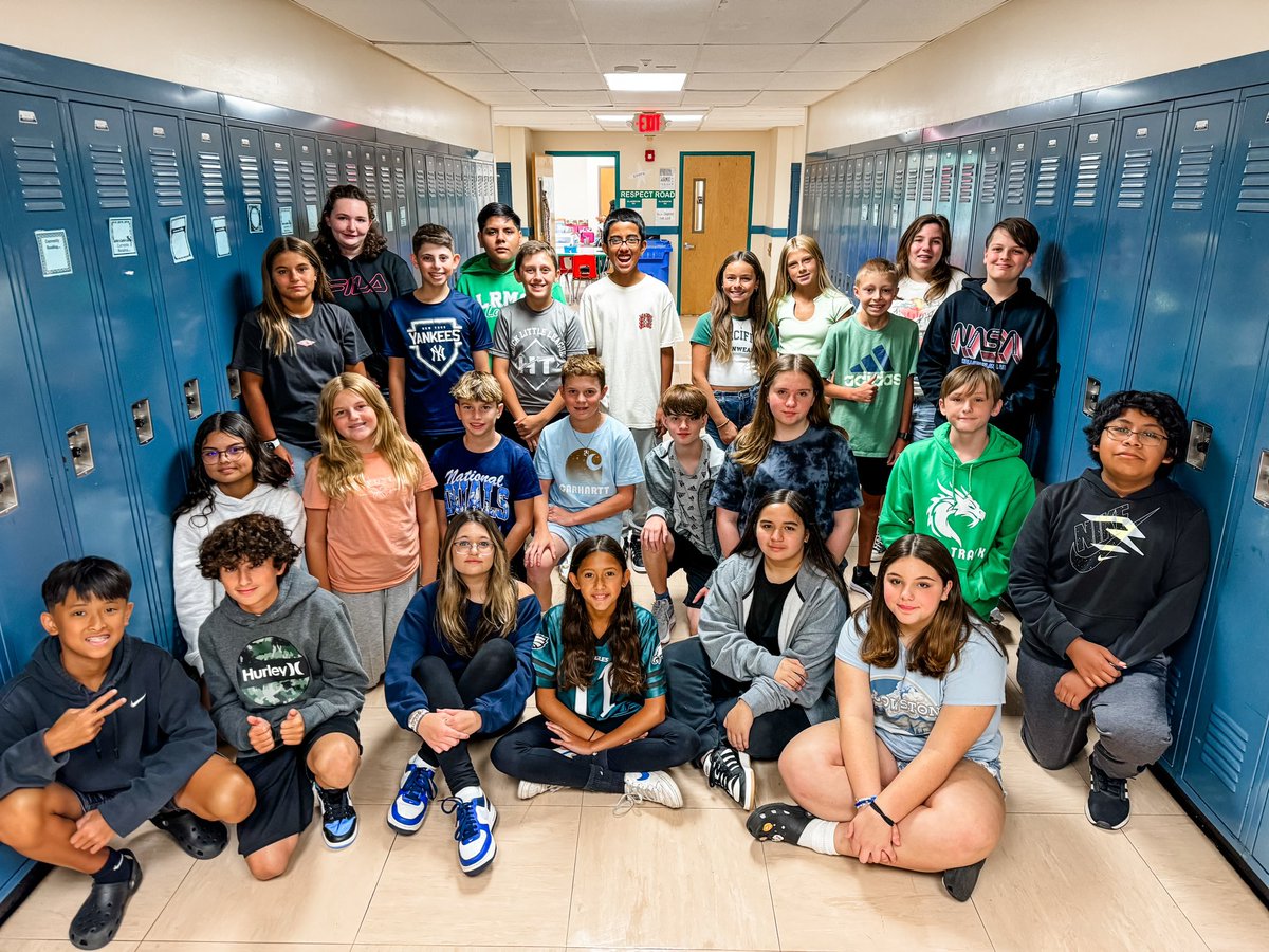 Open Ocean Survival &amp;…#FirstTimeEver, ALL WERE RESCUED! Such a fun teamwork activity. From sitting on top of the desks to moving chairs to form the “lifeboat,” these students chose well &amp; picked items that saved the day! This year is off to an awesome start! <a href="/Brick_K12/">Brick Township Public Schools</a>