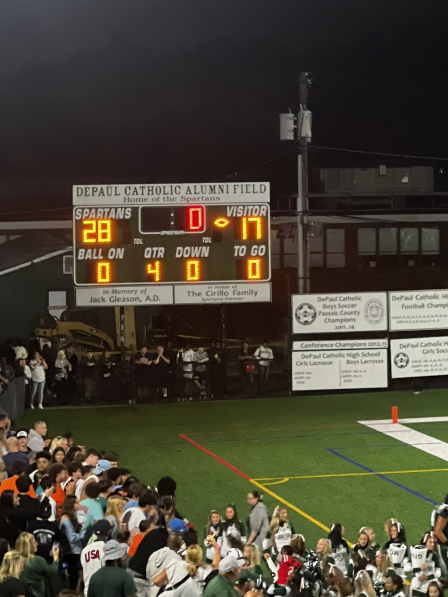 DePaul Football (@dpfootball) on Twitter photo THE SPARTANS DEFEAT #10
nationally ranked <a href="/gcfootball/">GC Football</a> 28-17!! #spartanpride #spartanfamily THE SPARTANS DEFEAT #10
nationally ranked <a href="/gcfootball/">GC Football</a> 28-17!! #spartanpride #spartanfamily