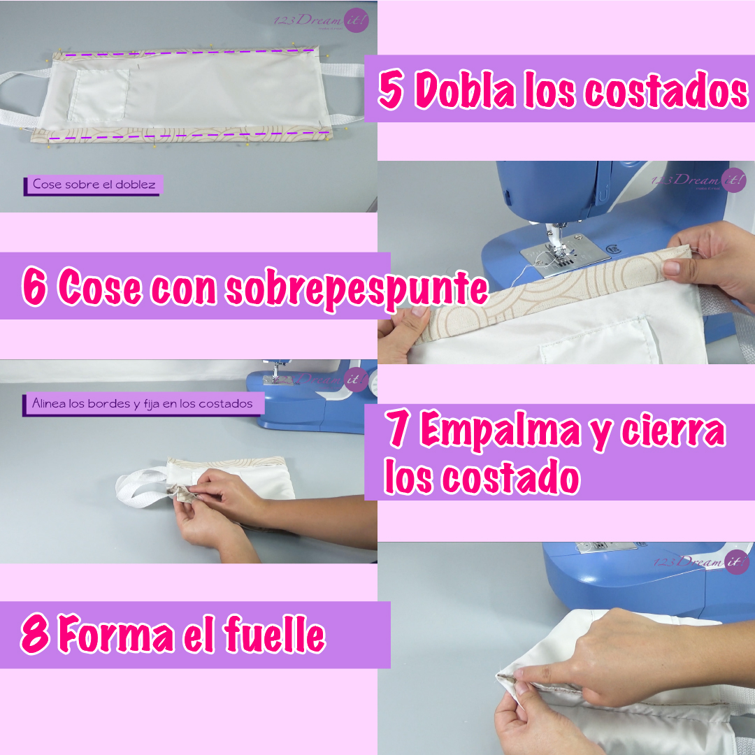 123dreamit's tweet image. 👜✨ Descubre cómo hacer tu propio mini bolso tote con nuestro mini tutorial. 📚🎨 Encuentra el paso a paso detallado en el blog y da rienda suelta a tu creatividad. ¡Tu nuevo accesorio favorito te espera! ✂️💫 #DIYModa #MiniBolsoTote #TutorialCreativo