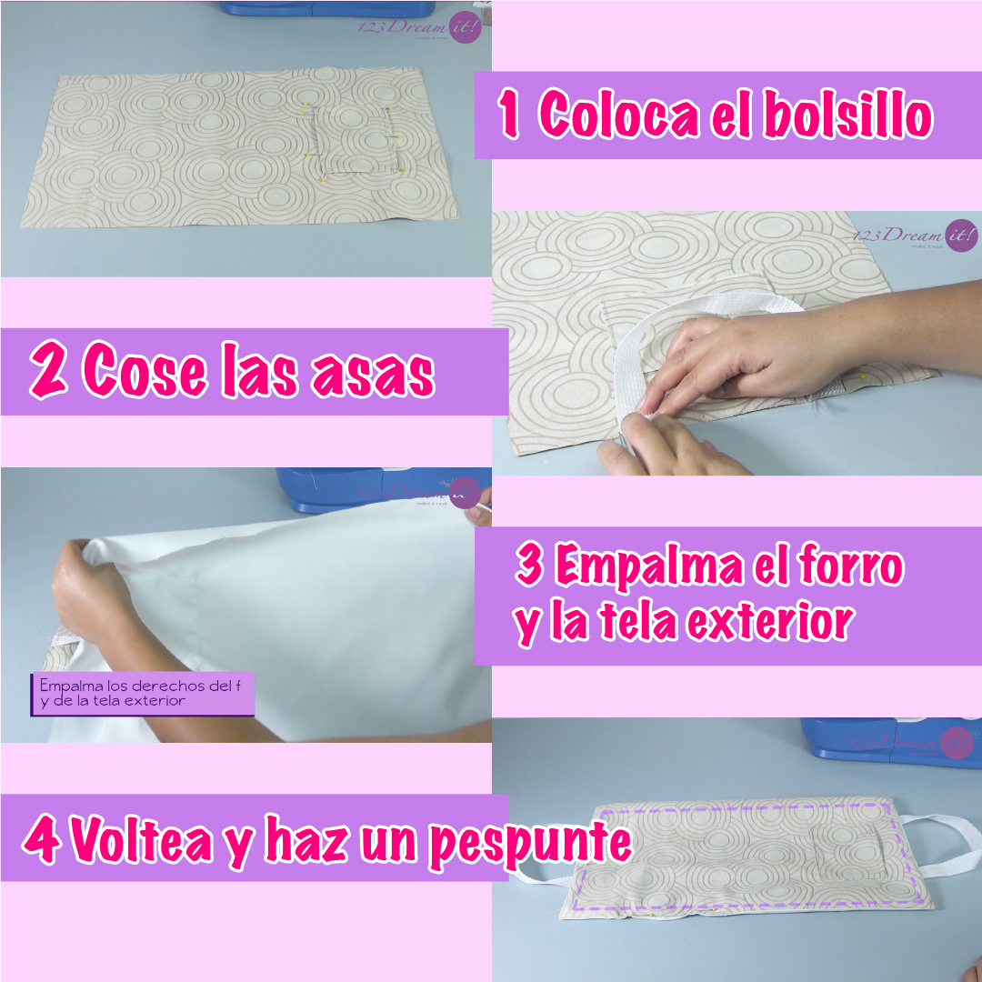 123dreamit's tweet image. 👜✨ Descubre cómo hacer tu propio mini bolso tote con nuestro mini tutorial. 📚🎨 Encuentra el paso a paso detallado en el blog y da rienda suelta a tu creatividad. ¡Tu nuevo accesorio favorito te espera! ✂️💫 #DIYModa #MiniBolsoTote #TutorialCreativo