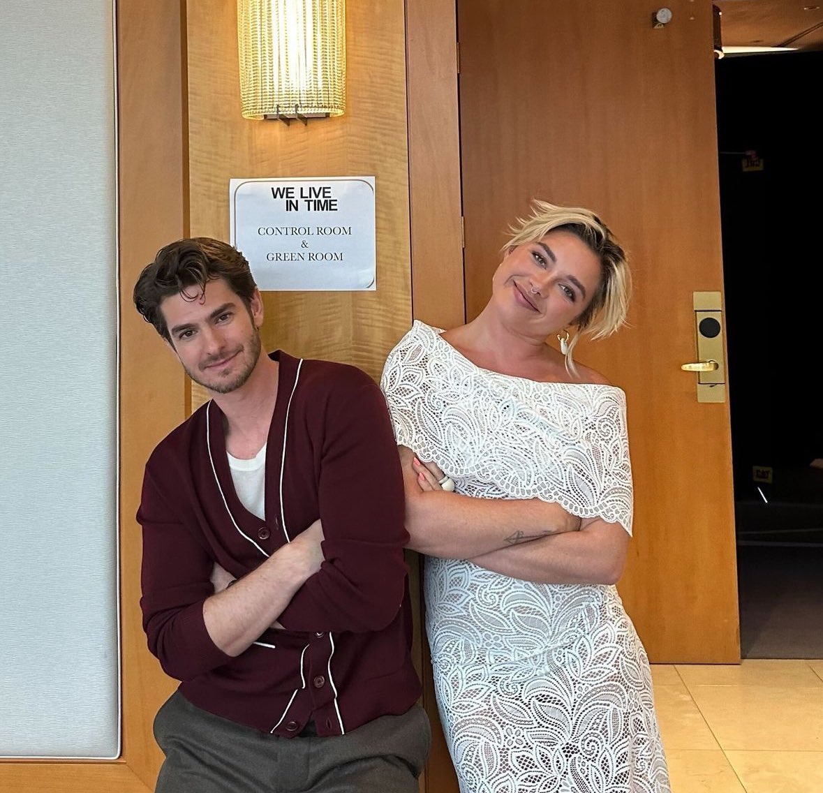 andrew garfield and florence pugh.