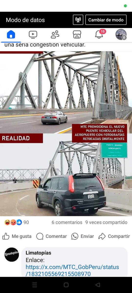 manum_885's tweet photo. @MTC_GobPeru @Latina_Noticias @noticiAmerica @PTV_Noticias @atvmasnoticias @canalN_ @RPPNoticias @Lima_ECpe @larepublica_pe @exitosape @Agencia_Andina Foto trucada https://t.co/e41yXYWBgJ