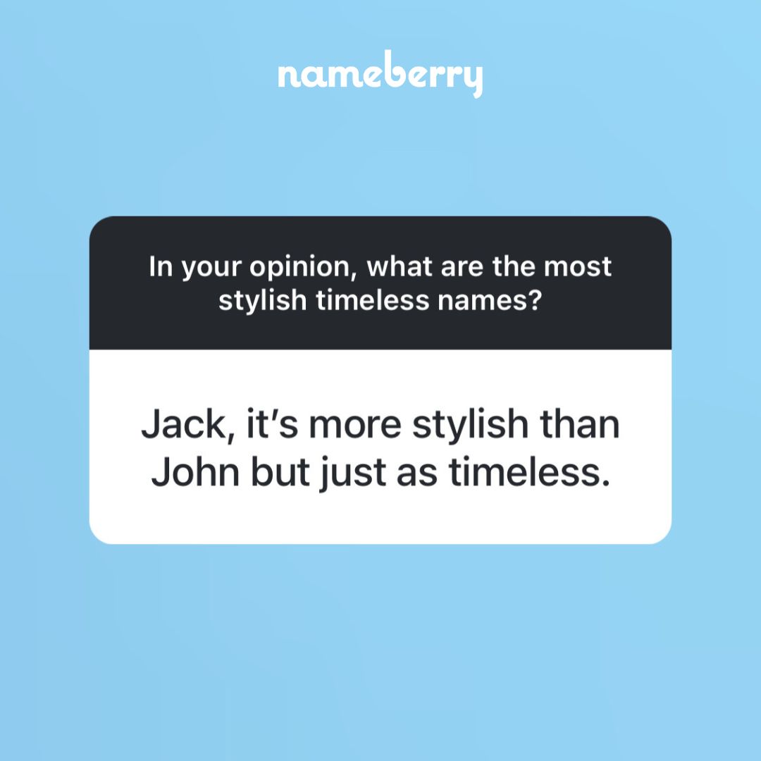 nameberry's tweet image. There are timeless names and then there are the super *stylish* timeless names — these are the latter (according to our Berries)

See our list of stylish names with staying power on Nameberry: nameberry.com/blog/stylish-n… 

#nameberry #babynames #classicnames #timelessnames