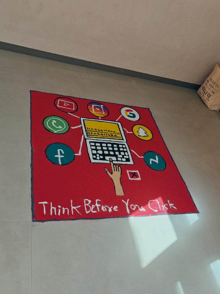 SP_SuratRural's tweet image. સુરત ગ્રામ્ય જીલ્લા પોલીસ દ્વારા &quot;Think, before you click&quot; સાયબર જાગૃતિ કાર્યક્રમનું આયોજન કરવામાં આવ્યું જે અંતર્ગત જિલ્લા કક્ષાએ વિવિધ સ્પર્ધાઓ યોજાઇ હતી.

@dgpgujarat @GujaratPolice
@sanghaviharsh