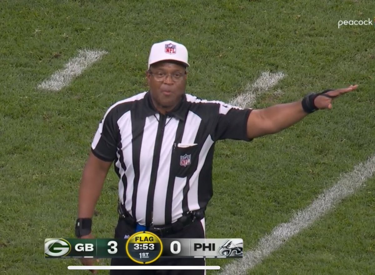 Player of the game #nfl #Eagles vs #Packers #saopaulo