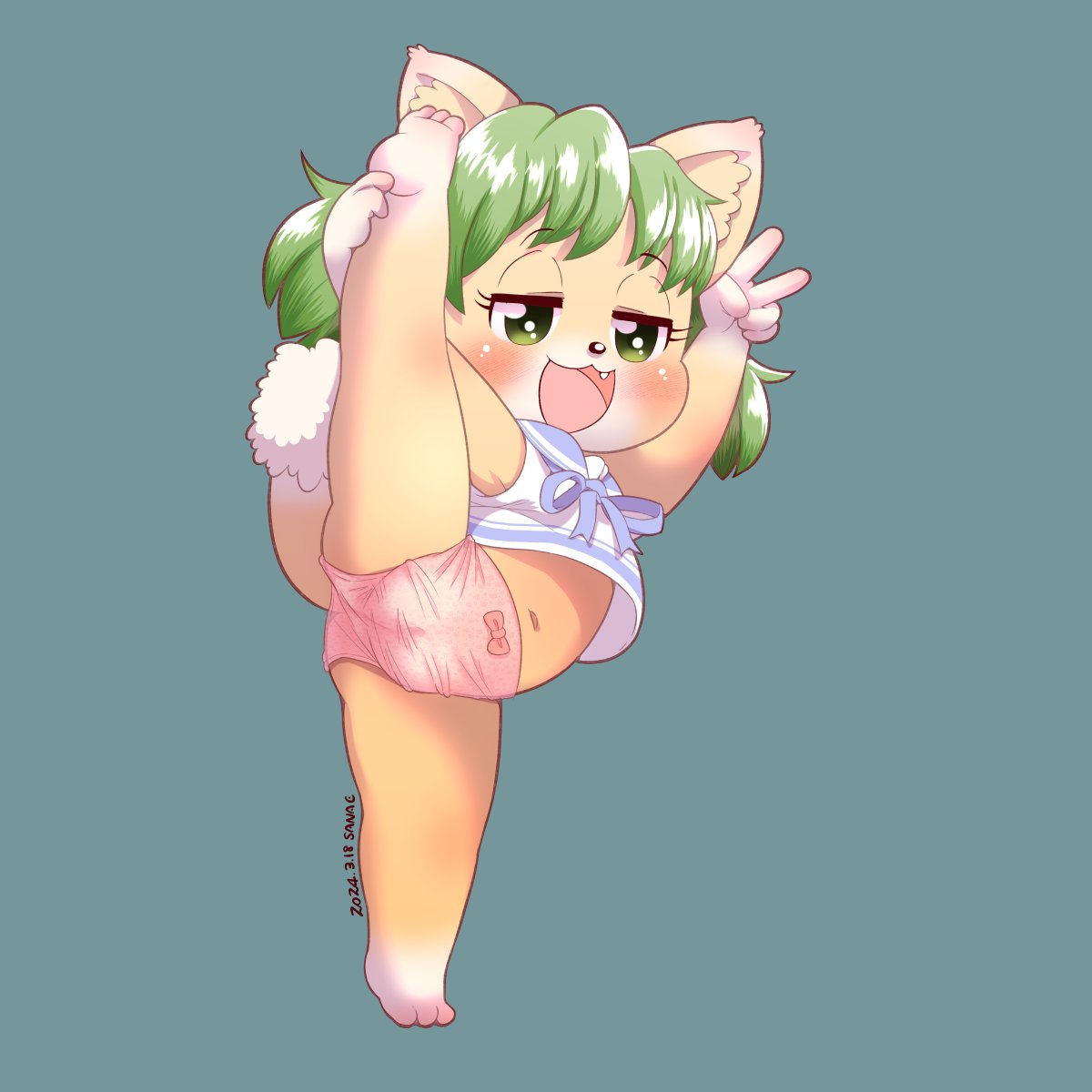MousySanae2's tweet photo. TTK girls in panties (Momo, Soleil, Cony)  Other versions are on Fantia and Fanbox. https://t.co/DivrVdUnnd