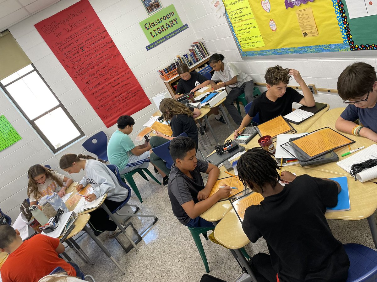 Fun times in English 7 this week with a parts-of-speech breakout activity. Students were highly engaged and worked in teams to solve the puzzles.
<a href="/IMSEagles/">Independence Eagles</a>