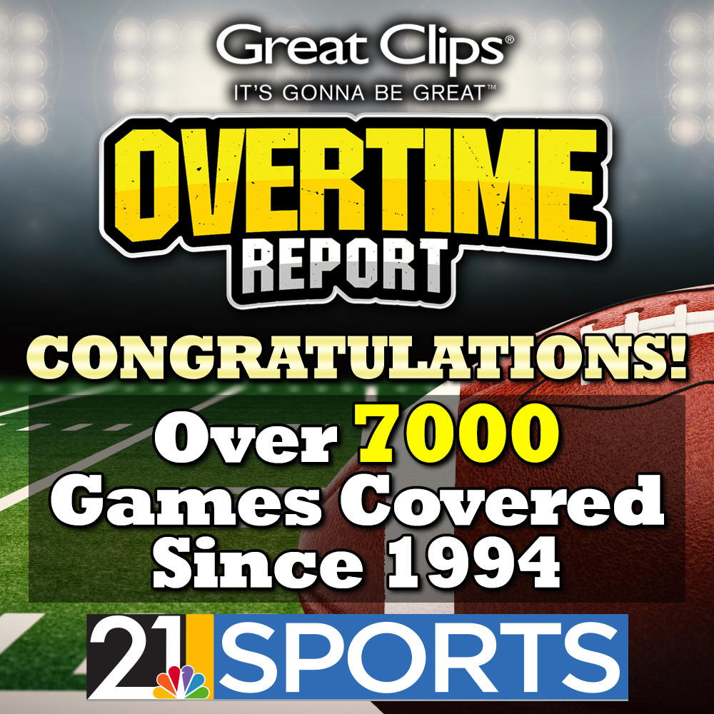 Congratulations to the 21 Sports team.  As of tonight, they have covered over 7,000 high school football games since 1994!  <a href="/DanaBalash21/">Dana Balash</a> @BrittBissellTV