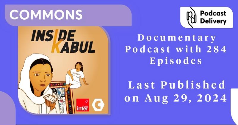 Inside Kabul from <a href="/COMMONSpod/">COMMONS</a> follows Marwa and Raha, two young Afghan women documenting their lives after the Taliban's return. This series captures their intimate voice notes to journalist <a href="/carolinegillet/">caroline gillet</a>, chronicling their struggles &amp; decisions about exile. #podcastdelivery