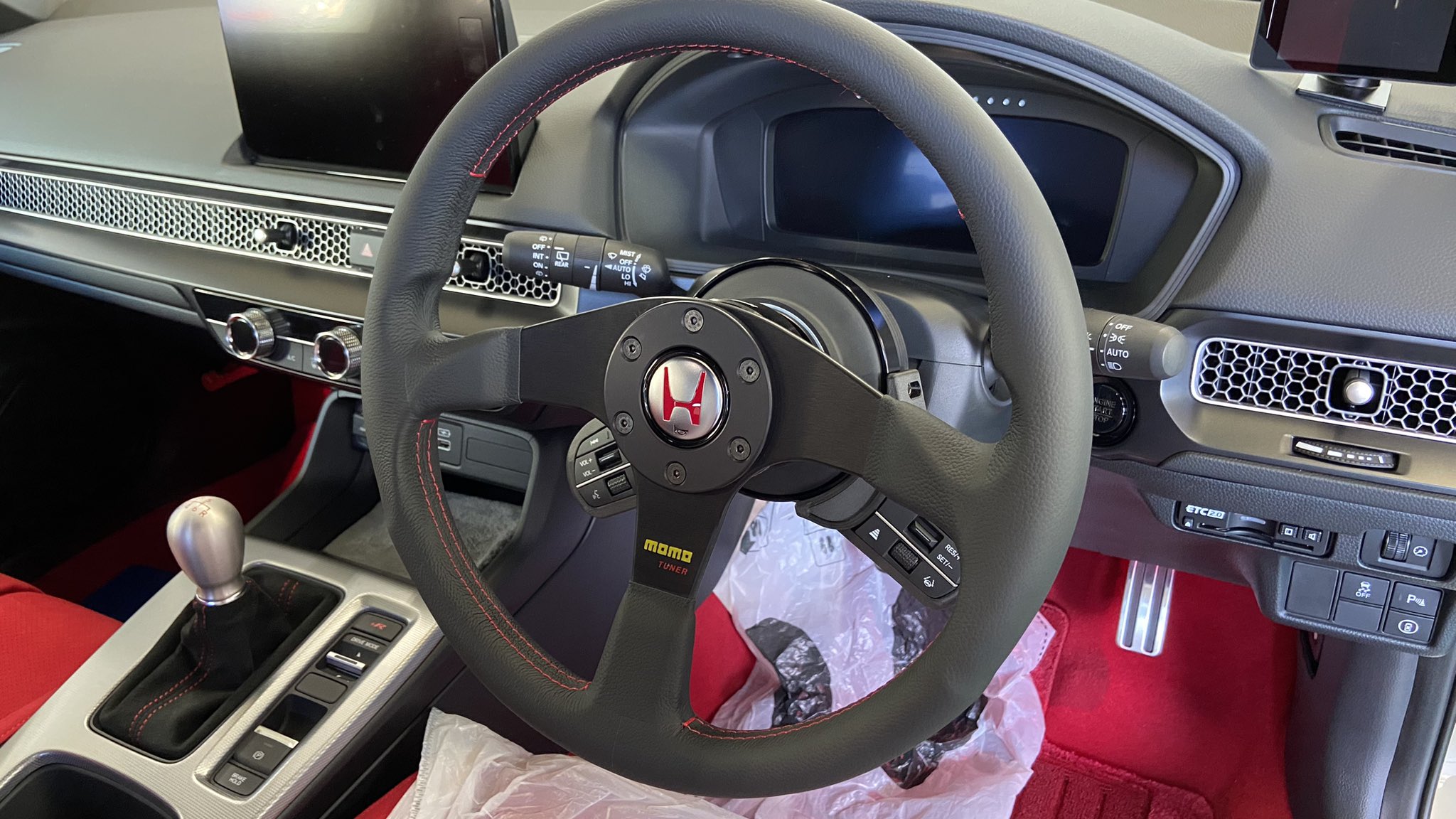 ホンダ シビックTYPE R FL5 US純正ハンドル ステアリング