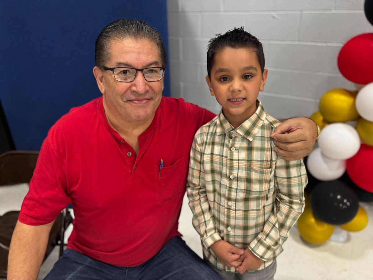 "Fridays are grand, but they're even better with our grandparents' hand!"#THEDISTRICT,#YSLETAISD,#AZTECSTRONG,#OFOD