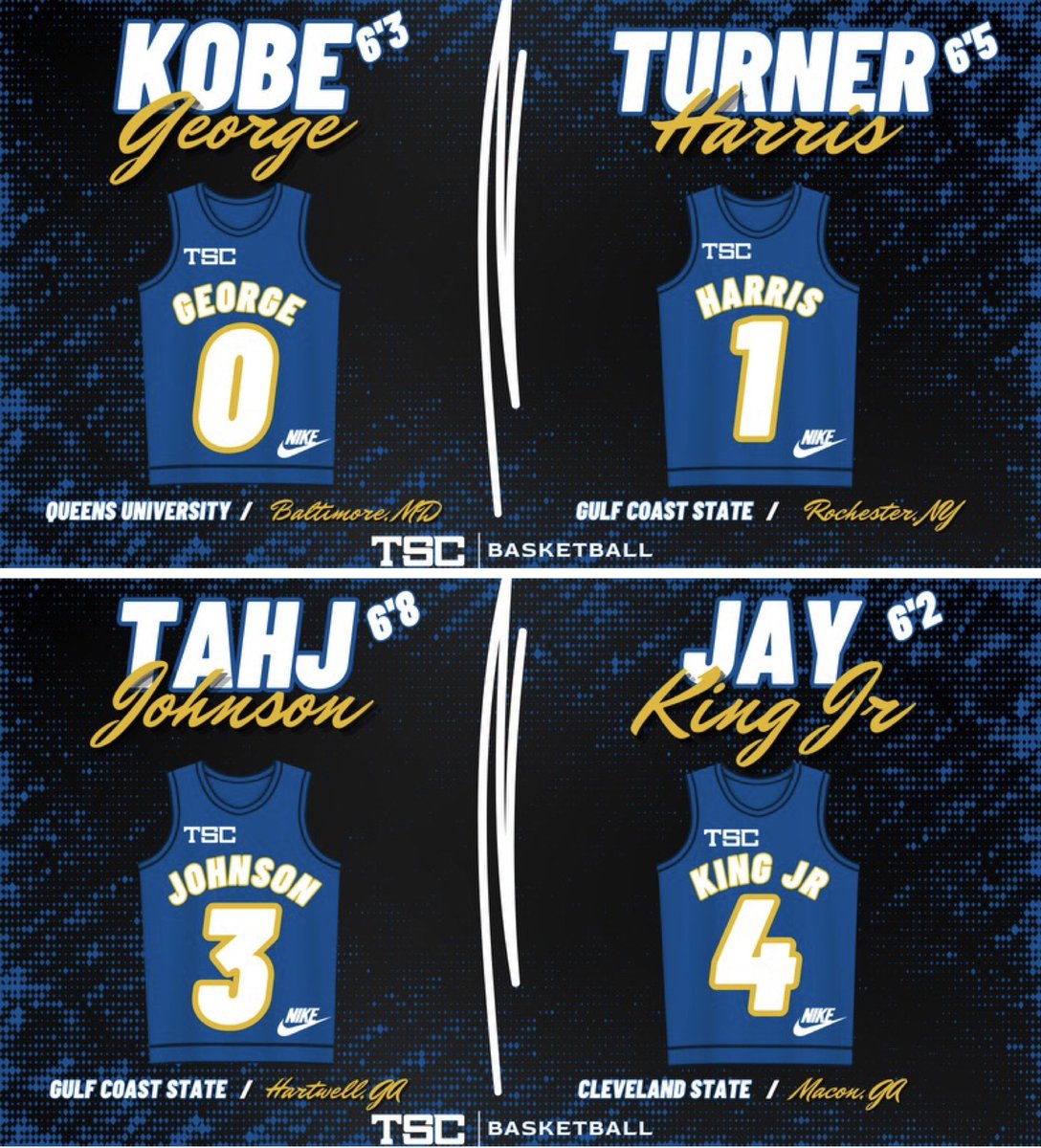 Tallahassee State College Men's Basketball tweet media